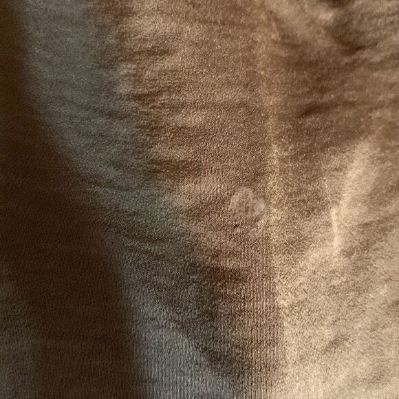 Ellos Mini Dress Tunic Zip Front Brown Silky 14/16 Plus - Picture 9 of 9